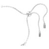 Matrix-Armband mit Kristallperle, Rundschliff, weiss, rhodiniert Matrix-Armband mit Kristallperle, Rundschliff, weiss, rhodiniert