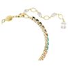 Matrix-Armband, Rundschliff, mehrfarbig, goldfarben plattiert Matrix-Armband, Rundschliff, mehrfarbig, goldfarben plattiert