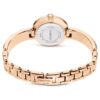 Matrix Armreih-Uhr Swiss Made, Kristall-Armband, weiss, roségoldfarbenes Finish Matrix Armreih-Uhr Swiss Made, Kristall-Armband, weiss, roségoldfarbenes Finish