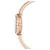 Matrix Armreih-Uhr Swiss Made, Kristall-Armband, weiss, roségoldfarbenes Finish Matrix Armreih-Uhr Swiss Made, Kristall-Armband, weiss, roségoldfarbenes Finish