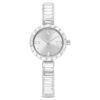 Matrix Armreih-Uhr Swiss Made, Kristallarmband, weiss, Edelstahl Matrix Armreih-Uhr Swiss Made, Kristallarmband, weiss, Edelstahl