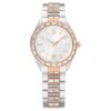 Matrix Date Uhr Swiss Made, Metallarmband, roségoldfarben, Mischmetall-Finish Matrix Date Uhr Swiss Made, Metallarmband, roségoldfarben, Mischmetall-Finish