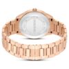 Matrix-Datumsuhr Swiss Made, Metallarmband, roségoldfarben, roségoldfarbene Oberfläche Matrix-Datumsuhr Swiss Made, Metallarmband, roségoldfarben, roségoldfarbene Oberfläche