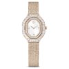 Matrix Octagon Uhr mit Metallarmband, Goldfarbig, champagnerfarbene Gold-PVD-Beschichtung Matrix Octagon Uhr mit Metallarmband, Goldfarbig, champagnerfarbene Gold-PVD-Beschichtung