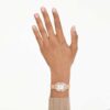 Matrix Octagon Uhr mit Metallarmband, Roségold-Farbton, roségoldfarbene Oberfläche Matrix Octagon Uhr mit Metallarmband, Roségold-Farbton, roségoldfarbene Oberfläche