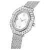 Matrix Octagon Uhr mit Metallarmband, silberfarben, Edelstahl Matrix Octagon Uhr mit Metallarmband, silberfarben, Edelstahl