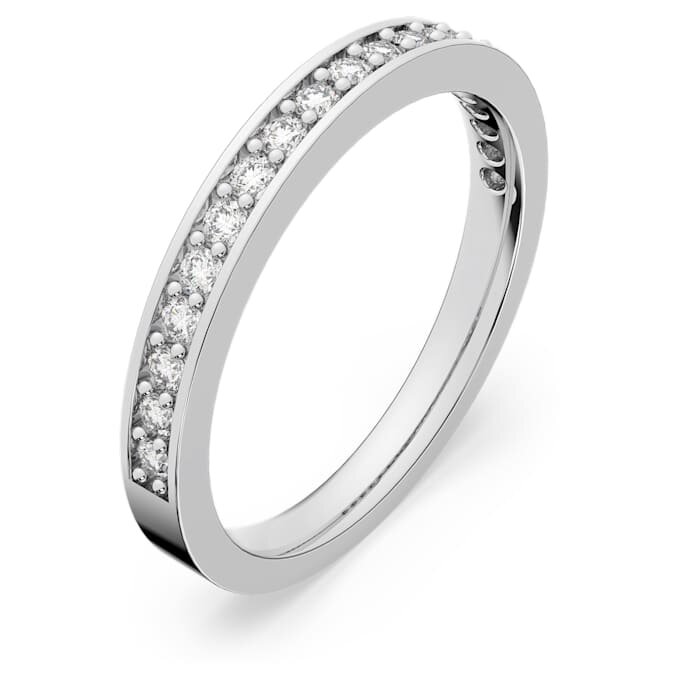 Matrix-Ring weiss, rhodiniert Matrix-Ring weiss, rhodiniert