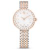 Matrix Tennis 7-Link-Uhr Swiss Made, Metallarmband, Roségold-Farbton, gemischte Metalloberfläche Matrix Tennis 7-Link-Uhr Swiss Made, Metallarmband, Roségold-Farbton, gemischte Metalloberfläche