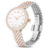 Matrix Tennis 7-Link-Uhr Swiss Made, Metallarmband, Roségold-Farbton, gemischte Metalloberfläche Matrix Tennis 7-Link-Uhr Swiss Made, Metallarmband, Roségold-Farbton, gemischte Metalloberfläche