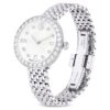 Matrix Tennis 7-Link-Uhr Swiss Made, Metallarmband, silberfarben, Edelstahl Matrix Tennis 7-Link-Uhr Swiss Made, Metallarmband, silberfarben, Edelstahl