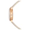 Matrix Tennis Chrono Uhr Swiss Made, Lederarmband, beige, roségoldfarben Matrix Tennis Chrono Uhr Swiss Made, Lederarmband, beige, roségoldfarben