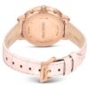 Matrix Tennis Chrono Uhr Swiss Made, Lederarmband, Pink, roségoldfarbenes Finish Matrix Tennis Chrono Uhr Swiss Made, Lederarmband, Pink, roségoldfarbenes Finish