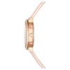 Matrix Tennis Chrono Uhr Swiss Made, Lederarmband, Pink, roségoldfarbenes Finish Matrix Tennis Chrono Uhr Swiss Made, Lederarmband, Pink, roségoldfarbenes Finish