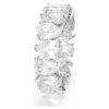 Matrix Vittore Ring, Birnenform, weiss, silberfarben Matrix Vittore Ring, Birnenform, weiss, silberfarben