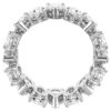 Matrix Vittore Ring, Birnenform, weiss, silberfarben Matrix Vittore Ring, Birnenform, weiss, silberfarben