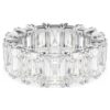 Matrix Vittore Ring im Baguette-Schliff, weiss, rhodiniert Matrix Vittore Ring im Baguette-Schliff, weiss, rhodiniert