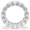 Matrix Vittore Ring im Baguette-Schliff, weiss, rhodiniert Matrix Vittore Ring im Baguette-Schliff, weiss, rhodiniert
