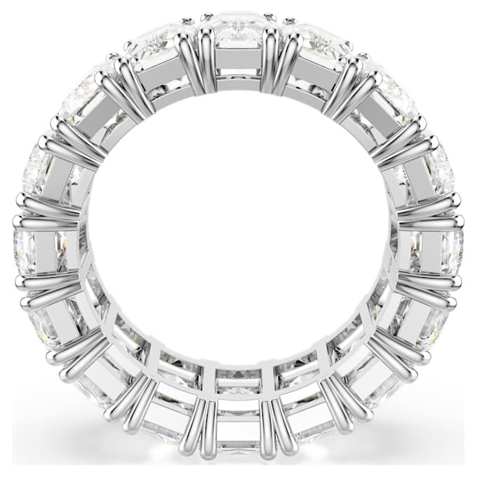 Matrix Vittore Ring im Baguette-Schliff, weiss, rhodiniert Matrix Vittore Ring im Baguette-Schliff, weiss, rhodiniert