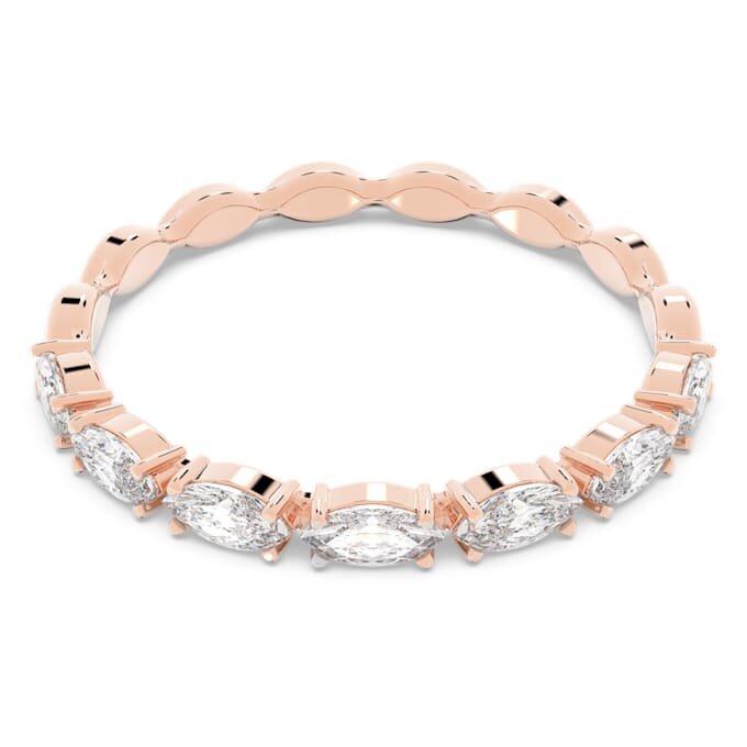 Matrix Vittore Ring im Marquise-Schliff, weiss, roségoldfarben plattiert Matrix Vittore Ring im Marquise-Schliff, weiss, roségoldfarben plattiert