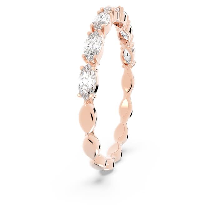 Matrix Vittore Ring im Marquise-Schliff, weiss, roségoldfarben plattiert Matrix Vittore Ring im Marquise-Schliff, weiss, roségoldfarben plattiert