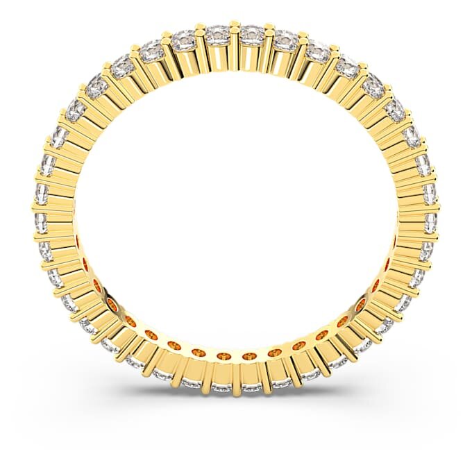 Matrix Vittore Ring, Rundschliff, weiss, goldfarben Matrix Vittore Ring, Rundschliff, weiss, goldfarben