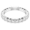 Matrix Vittore Ring, Rundschliff, weiss, silberfarben Matrix Vittore Ring, Rundschliff, weiss, silberfarben