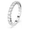 Matrix Vittore Ring, Rundschliff, weiss, silberfarben Matrix Vittore Ring, Rundschliff, weiss, silberfarben