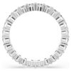Matrix Vittore Ring, Rundschliff, weiss, silberfarben Matrix Vittore Ring, Rundschliff, weiss, silberfarben