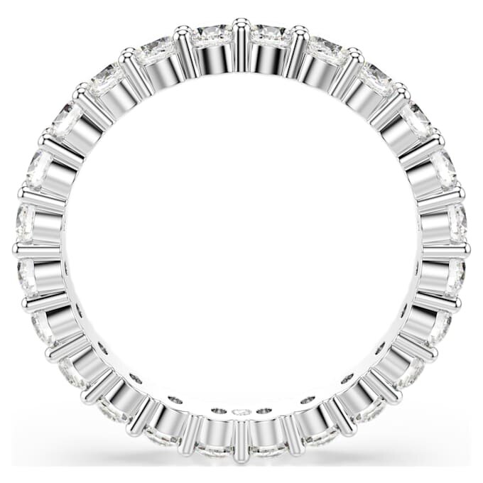 Matrix Vittore Ring, Rundschliff, weiss, silberfarben Matrix Vittore Ring, Rundschliff, weiss, silberfarben