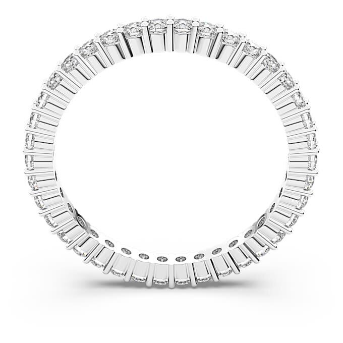 Matrix Vittore Ring, Rundschliff, weiss, silberfarben Matrix Vittore Ring, Rundschliff, weiss, silberfarben