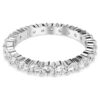Matrix Vittore Ring, Rundschliff, weiss, silberfarben Matrix Vittore Ring, Rundschliff, weiss, silberfarben