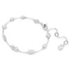 Mesmera-Armband mit gemischten Schliffen, verstreutem Design, weiss, rhodiniert Mesmera-Armband mit gemischten Schliffen, verstreutem Design, weiss, rhodiniert