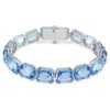 Millenia-Armband, Achtkant-Schliff, Farbverlauf, Blau, rhodiniert Millenia-Armband, Achtkant-Schliff, Farbverlauf, Blau, rhodiniert