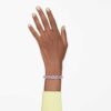 Millenia-Armband mit Achtkant-Schliff, lila, vergoldet Millenia-Armband mit Achtkant-Schliff, lila, vergoldet