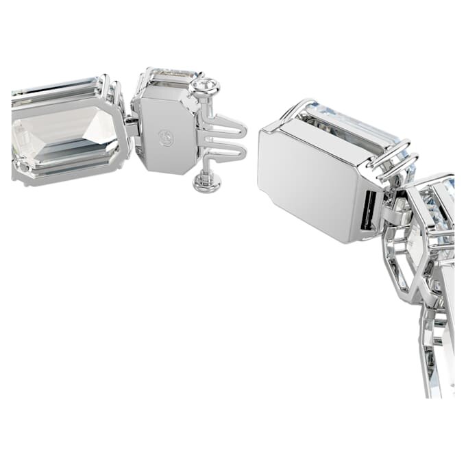 Millenia-Armband mit Achtkant-Schliff, weiss, rhodiniert Millenia-Armband mit Achtkant-Schliff, weiss, rhodiniert