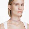 Millenia-Choker mit Achtkant-Schliff, lila, vergoldet Millenia-Choker mit Achtkant-Schliff, lila, vergoldet