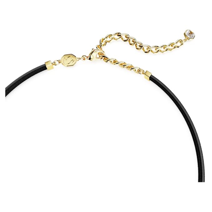 Millenia-Choker mit Achtkant-Schliff, lila, vergoldet Millenia-Choker mit Achtkant-Schliff, lila, vergoldet