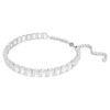 Millenia-Halskette mit Achtkant-Schliff, weiss, rhodiniert Millenia-Halskette mit Achtkant-Schliff, weiss, rhodiniert