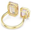 Millenia Offener Ring mit Achtkant-Schliff, mehrfarbig, vergoldet Millenia Offener Ring mit Achtkant-Schliff, mehrfarbig, vergoldet