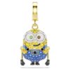 Minions Bob-Anhänger Pavé, mehrfarbig, goldfarben plattiert Minions Bob-Anhänger Pavé, mehrfarbig, goldfarben plattiert