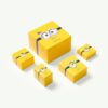 Minions-Taschenanhänger, mehrfarbig, goldfarben plattiert Minions-Taschenanhänger, mehrfarbig, goldfarben plattiert