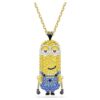 Minions Kevin Anhänger Pavé, mehrfarbig, vergoldet Minions Kevin Anhänger Pavé, mehrfarbig, vergoldet