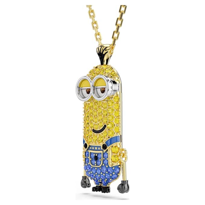 Minions Kevin Anhänger Pavé, mehrfarbig, vergoldet Minions Kevin Anhänger Pavé, mehrfarbig, vergoldet