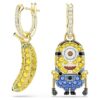 Minions Stuart und Banana Ohrringe Pavé, Mini, mehrfarbig, vergoldet