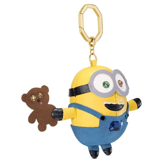 Minions-Taschenanhänger, mehrfarbig, goldfarben plattiert Minions-Taschenanhänger, mehrfarbig, goldfarben plattiert
