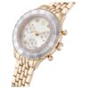 Octea Chrono Uhr Swiss Made, Metallarmband, Goldfarben, champagnerfarbene Oberfläche Octea Chrono Uhr Swiss Made, Metallarmband, Goldfarben, champagnerfarbene Oberfläche
