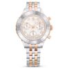 Octea Chrono Uhr Swiss Made, Metallarmband, roségoldfarben, gemischte Metalloberfläche Octea Chrono Uhr Swiss Made, Metallarmband, roségoldfarben, gemischte Metalloberfläche
