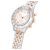 Octea Chrono Uhr Swiss Made, Metallarmband, roségoldfarben, gemischte Metalloberfläche Octea Chrono Uhr Swiss Made, Metallarmband, roségoldfarben, gemischte Metalloberfläche