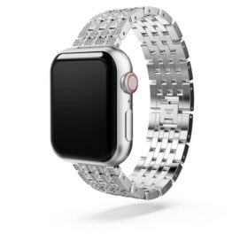 Princess-Armband für Apple Watch® 40 mm & 41 mm, silberfarben, Edelstahl
