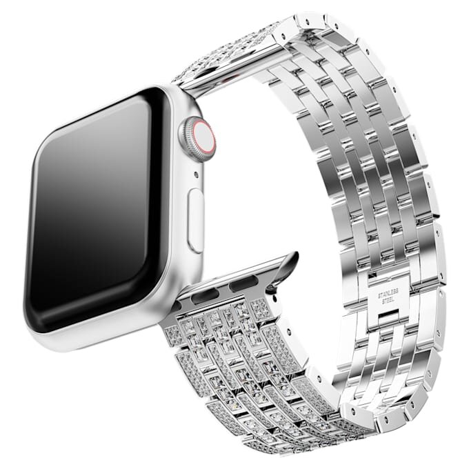 Princess-Armband für Apple Watch® 40 mm & 41 mm, silberfarben, Edelstahl Princess-Armband für Apple Watch® 40 mm & 41 mm, silberfarben, Edelstahl